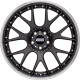 BBS CH-RII CH601 21x9 5x112 ET32 satin black titanium