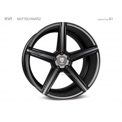 mbDESIGN KV1 20x12 5x108 ET40 Mattschwarz