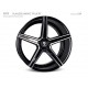 mbDESIGN KV1 20x9 5x108 ET21 Glanzschwarz poliert