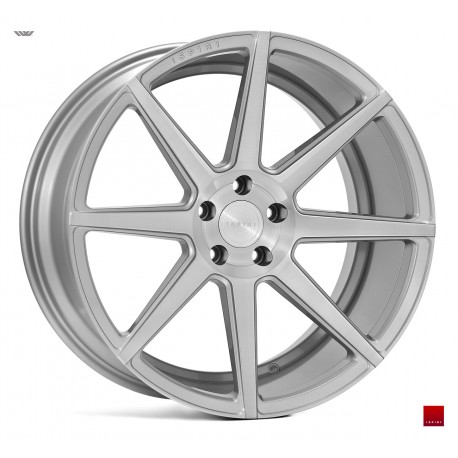Ispiri ISR8 20x10.5 5x112 ET45 satin silver machined