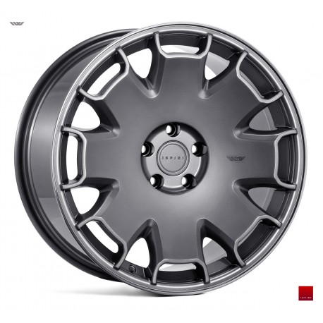 Ispiri CSR2 19x8.5 5x120 ET35 carbon graphite polished lip
