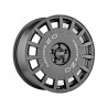 OZ RALLY RACING 18x8 5x100 ET45 dark graphite silver lettering