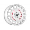 OZ RALLY RACING 18x8 5x108 ET45 race white red lettering