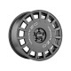 OZ RALLY RACING 19x8 5x112 ET45 dark graphite silver lettering