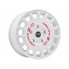 OZ RALLY RACING VAN 18x7,5 5x160 ET48 race white red lettering
