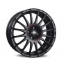 OZ SUPERTURISMO GT 17x7 4x100 ET40 matt black red lettering