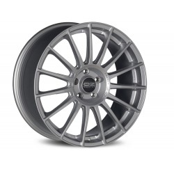 OZ SUPERTURISMO LM 21x9 5x112 ET30 matt race silver black lettering