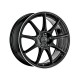 OZ VELOCE GT 18x8 5x112 ET45 gloss black+diamond lip+silver lettering