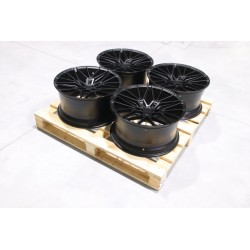 Set of JR38 20x10 ET25 5x127 Matt Black