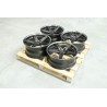 Set of CVR9 20x8 ET20 + 20x9 ET35 5x112 Carbon Graphite