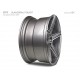 mbDESIGN KV1 20x12 5x108 ET40 Glanzgrau poliert