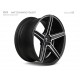 mbDESIGN KV1 20x12 5x108 ET40 Mattschwarz poliert