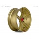 mbDESIGN KV1 20x12 5x130 ET61 Gold glanzend
