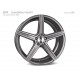 mbDESIGN KV1 22x10 5x112 ET41 Glanzgrau poliert