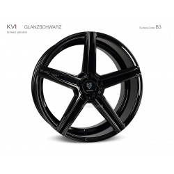 mbDESIGN KV1 22x10 5x120 ET40 Glanzschwarz