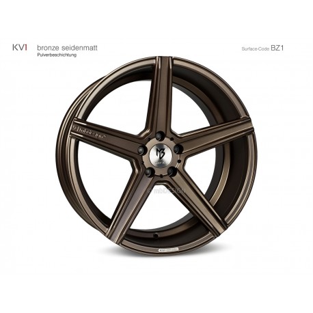 mbDESIGN KV1 22x10 5x120 ET40 Bronze seidenmatt