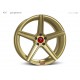 mbDESIGN KV1 22x10 5x120 ET40 Gold glanzend