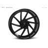 mbDESIGN KV2 19x8,5 5x112 ET43 Glanzschwarz