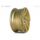 mbDESIGN KV2 19x8,5 5x114,3 ET43 Gold glanzend