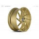 mbDESIGN KV2 20x8,5 5x112 ET42 Gold glanzend