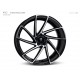 mbDESIGN KV2 20x8,5 5x112 ET42 Mattschwarz poliert