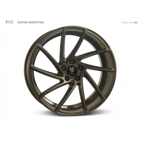 mbDESIGN KV2 20x8,5 5x112 ET42 Bronze seidenmatt