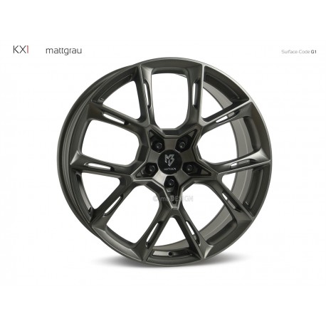 mbDESIGN KX1 21x9 5x112 ET26 Mattgrau