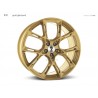 mbDESIGN KX1 21x11 5x112 ET25 Gold glanzend