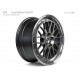 mbDESIGN LV1 17x7 4x108 ET35 Glanzgrau poliert