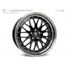mbDESIGN LV1 17x7 5x100 ET38 Glanzschwarz poliert