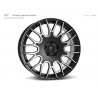 mbDESIGN LV2 19x8,5 5x112 ET50 Glanzschwarz poliert