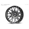 mbDESIGN LV2 19x8,5 5x114,3 ET45 Glanzgrau poliert